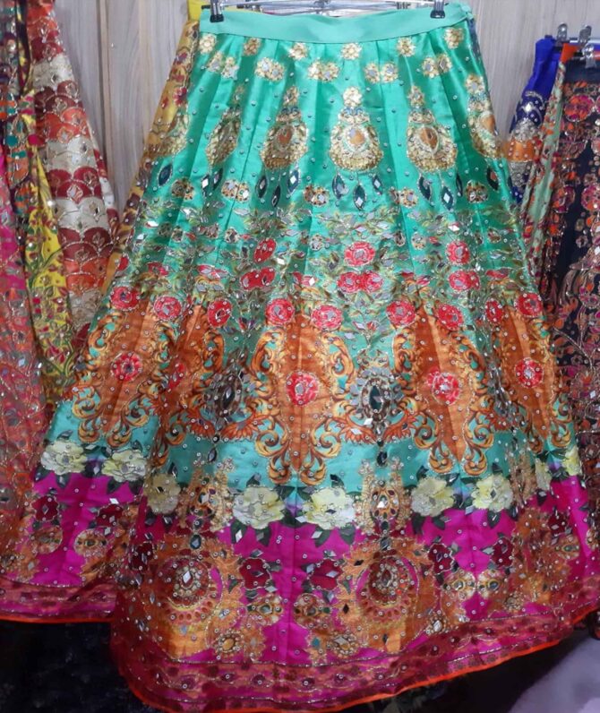 Digital Printed Lehnga.