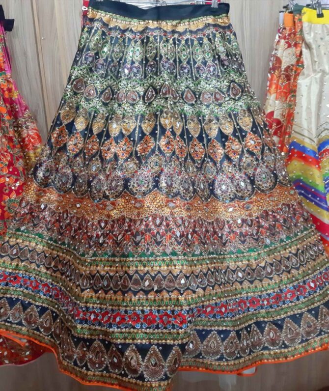Digital Printed Lehnga.