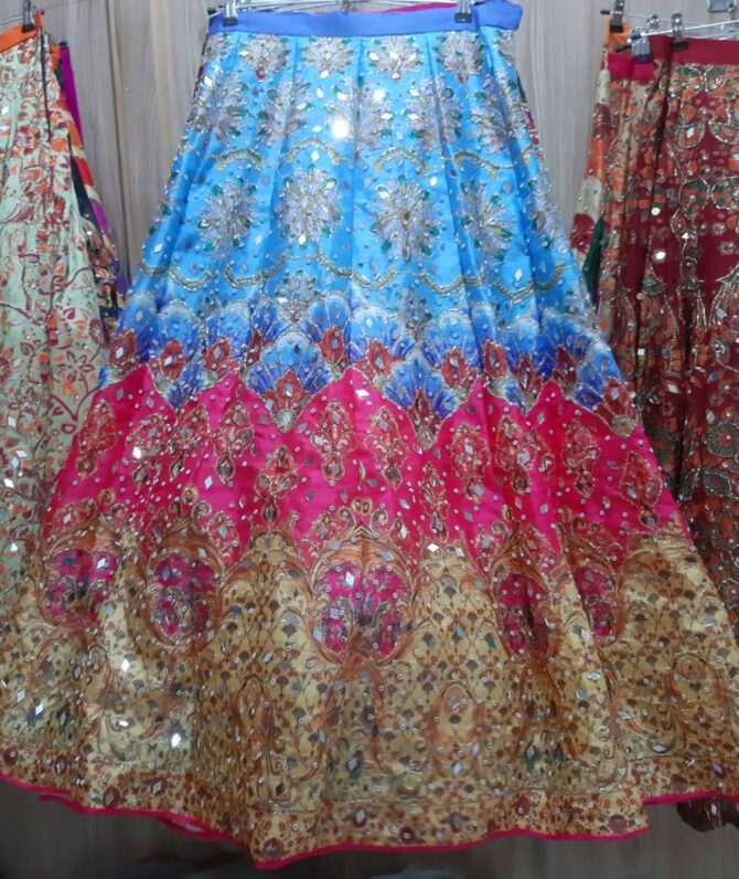 Digital Printed Lehnga.