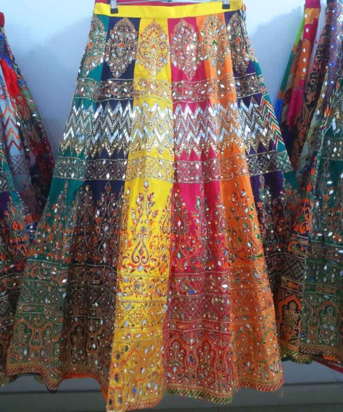 Printed Multi Color Lehnga.