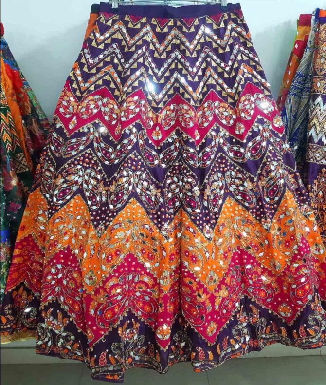 Printed  Lehnga.