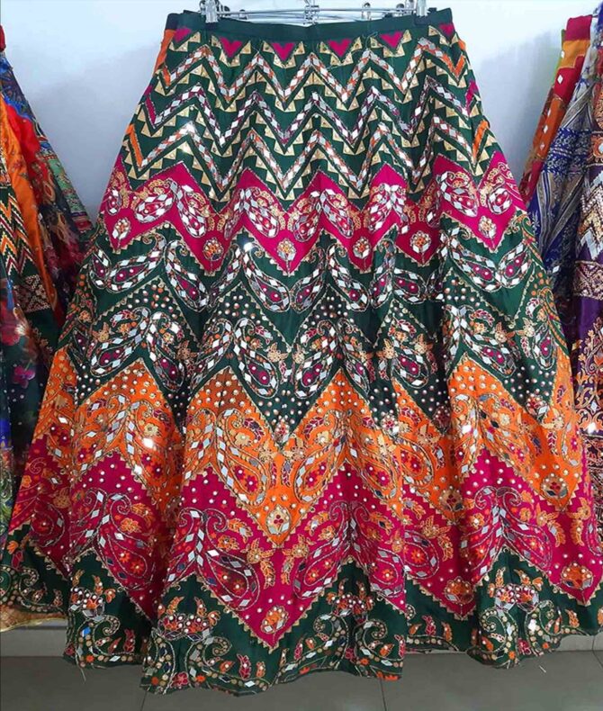 Printed  Lehnga.