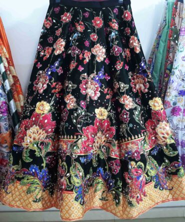 Digital Printed Lehnga.