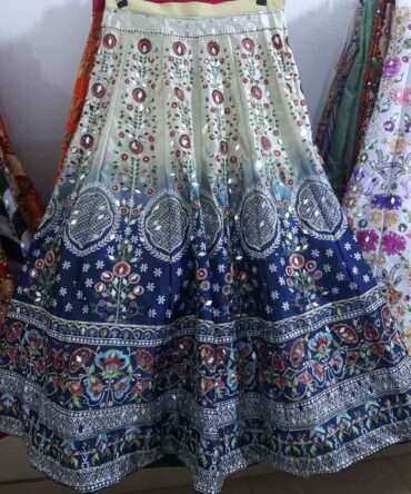 Digital Printed Lehnga.