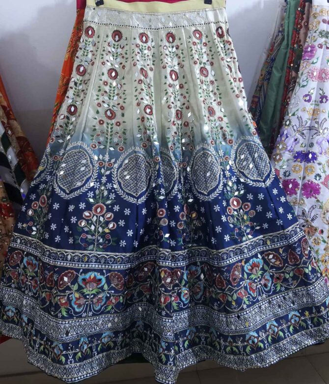 Digital Printed Lehnga.