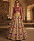 Digital Printed Lehnga.