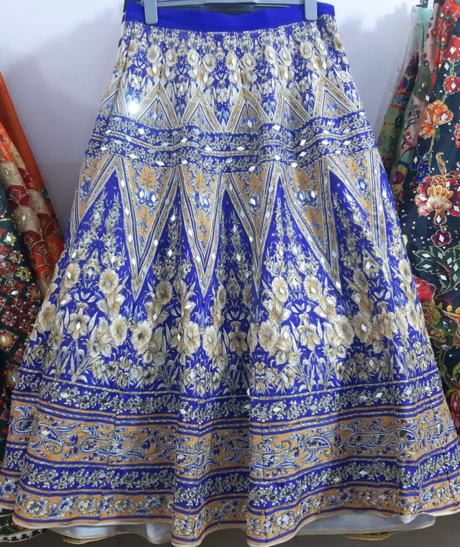 Digital Printed Lehnga.