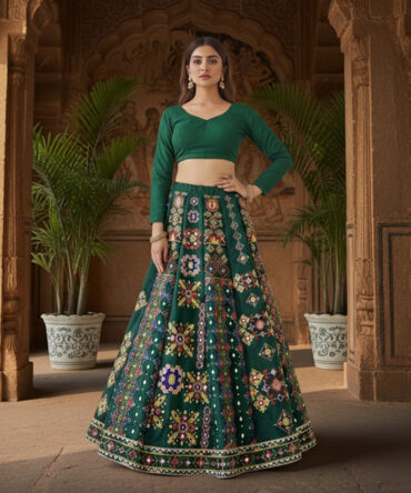 Digital Printed Lehnga.
