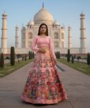 Digital Printed Lehnga.