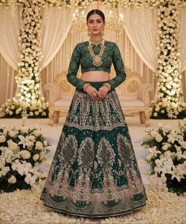 Digital Printed Lehnga.