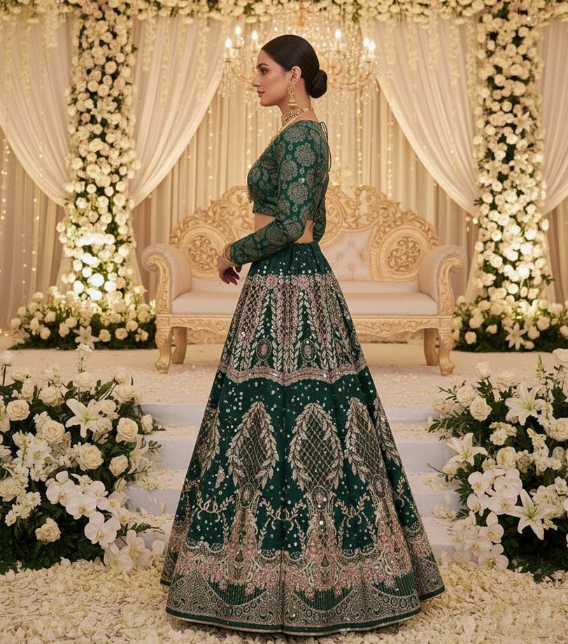 Digital Printed Lehnga.