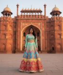 Digital Printed Lehnga.