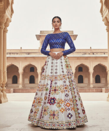 Digital Printed Lehnga.