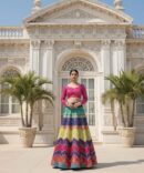 Digital Printed Lehnga.