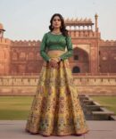 Digital Printed Lehnga.